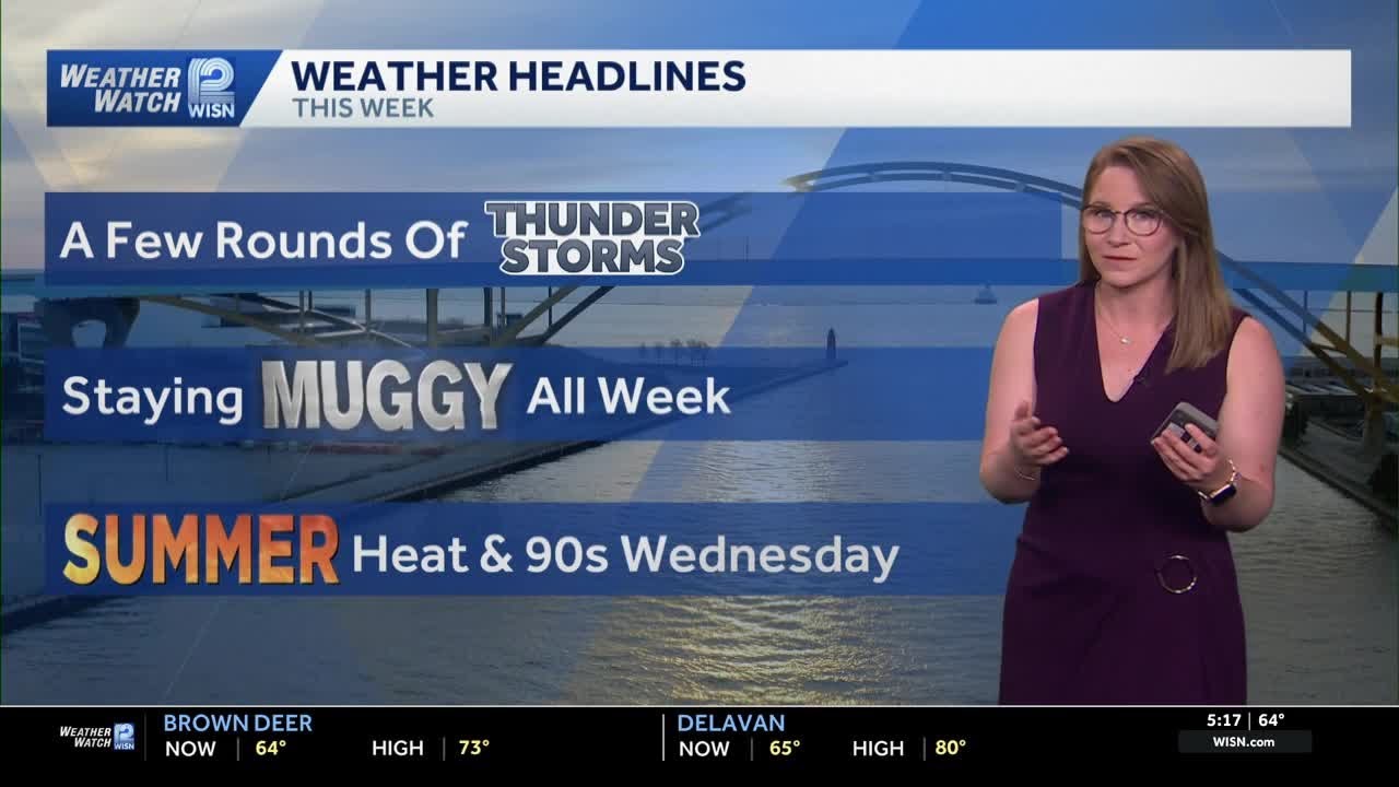 6/8 Tracking rain, storm chances in SE Wisconsin