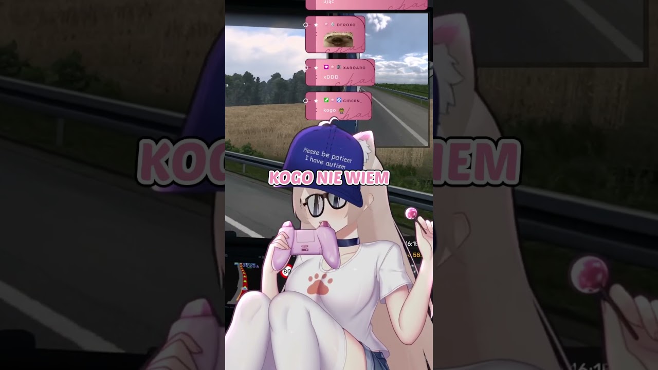 PRZYSIĘGAM ON JEST JAKAŚ INNA #vtuber #plvtuber #anime #funny #poland #twitch #gaming