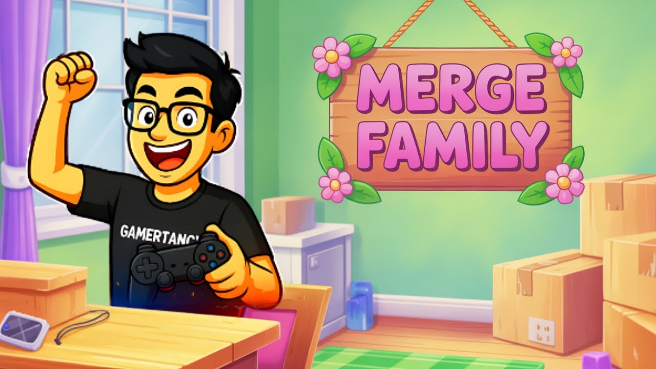 Fixing the Dream House in Merge Family 🏡 | Merge Puzzle Family Drama Begins