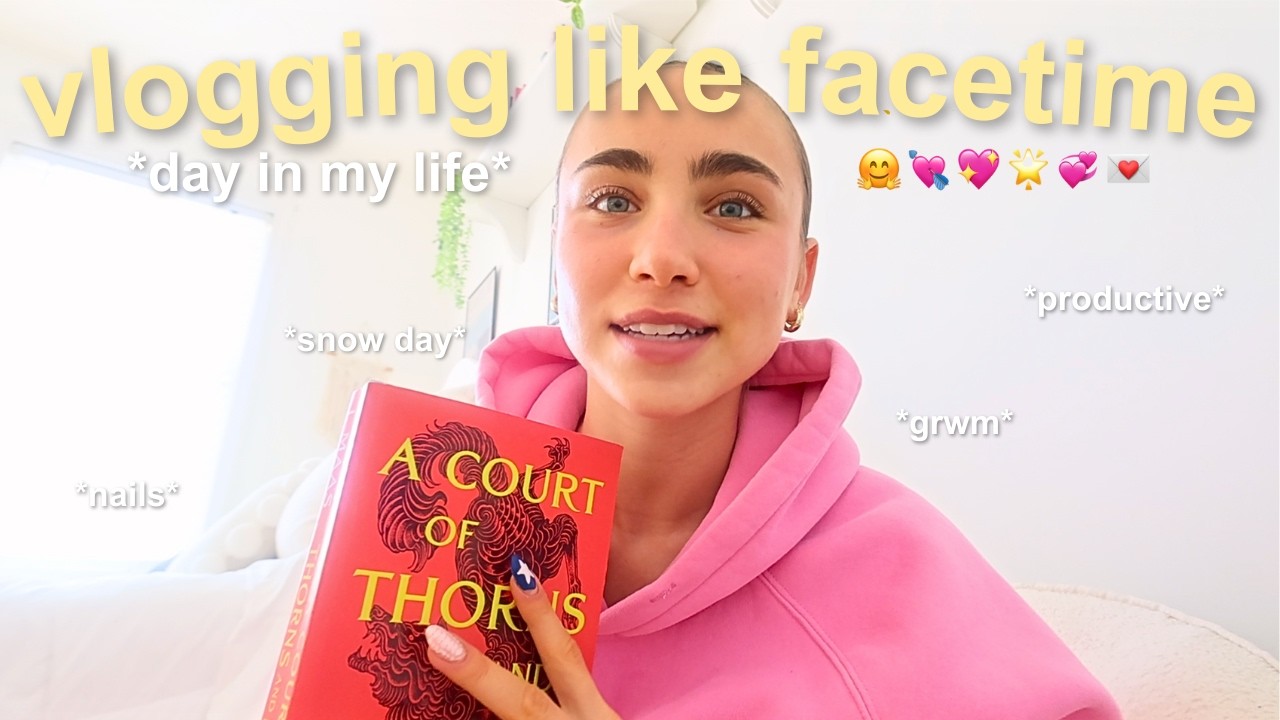vlogging like we are on facetime 📸💝 *day in my life vlog*