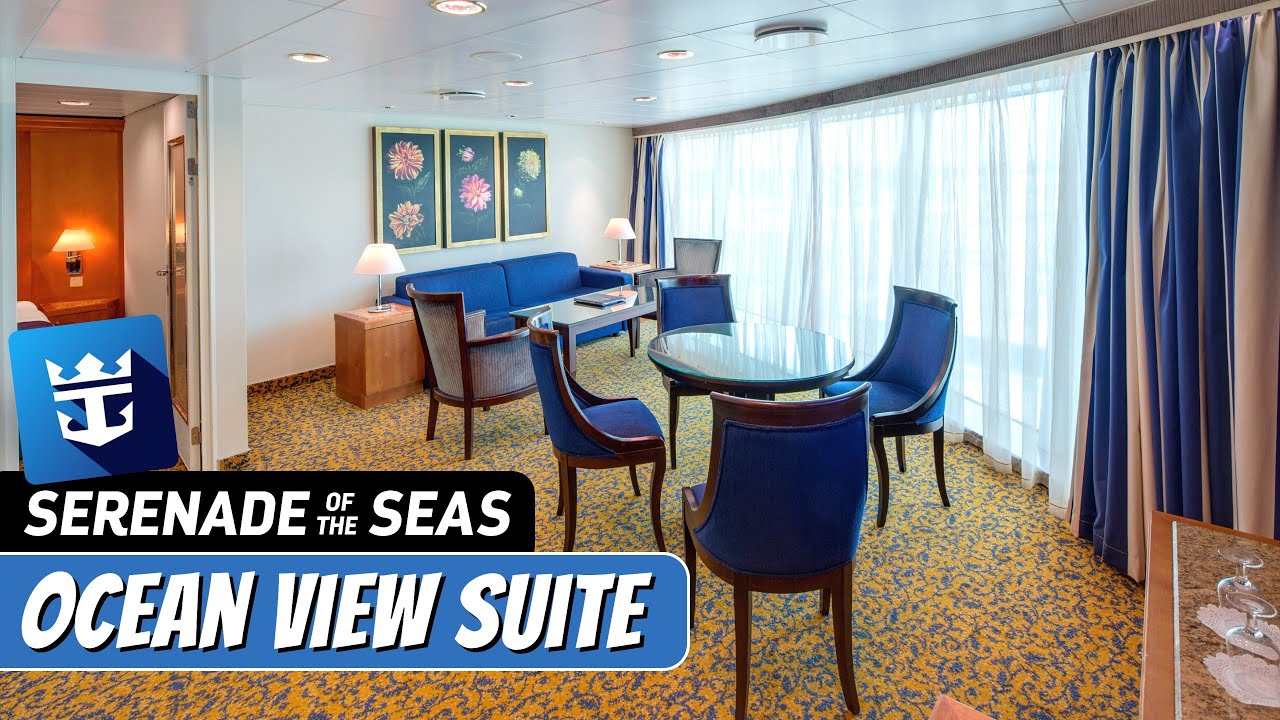Serenade of the Seas | Люкс с видом на океан — 2 спальни, обзор и обзор в формате 4K | Royal Cari...