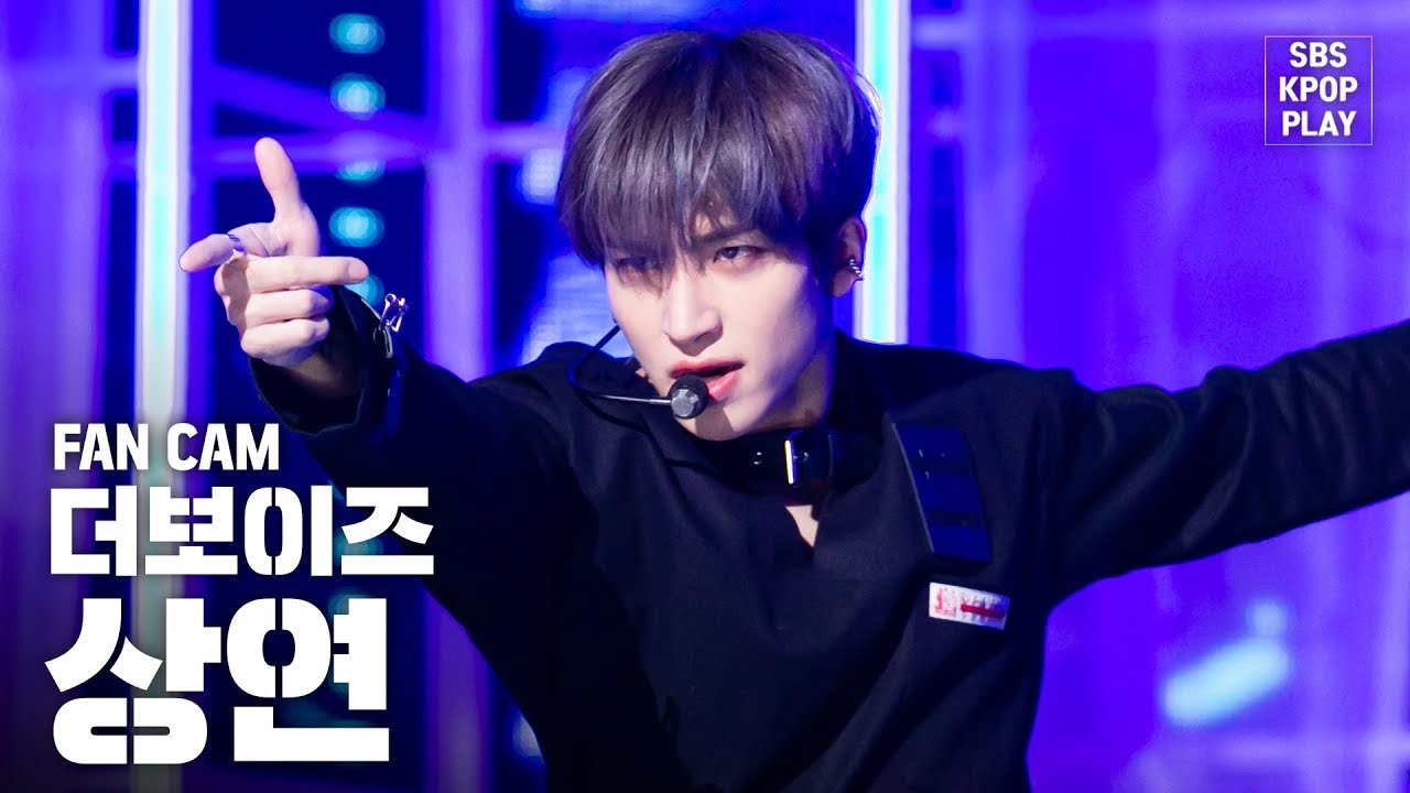 [안방1열 직캠4K] 더보이즈 상연 'REVEAL' (THE BOYZ SANGYEON Fancam)│@SBS Inkigayo_2020.2.16