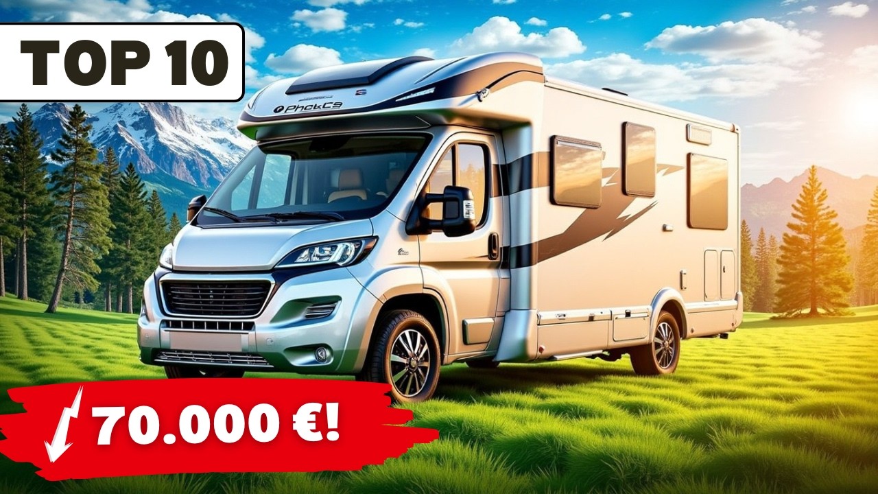 Best Value for Money! Top 10 Semi-Integrated Motorhomes Under 70.000 €