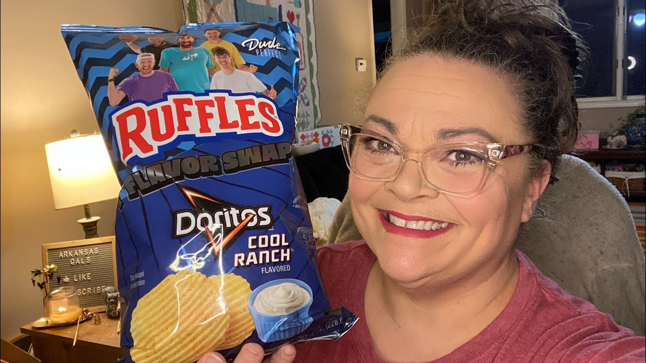 Дегустация! Чипсы Doritos Cool Ranch Ruffles