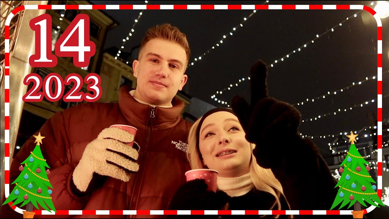 VLOGMAS #14 2023 - JEDZENIE NA JARMARKU W WARSZAWIE - DROGO, SMACZNIE? 🎄