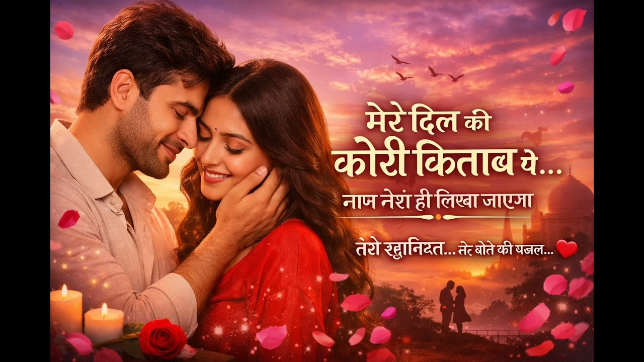 मेरे दिल की कोरी किताब ये ।।हिंदी सॉन्ग (slowed rewerd)Rai sagar bhavani 