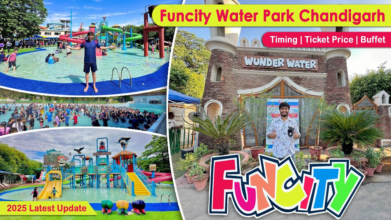 Fun City Water Park Chandigarh 2025 | 💕😍🔥 | Full Information || Chandigarh Water Park Ticket Price ?