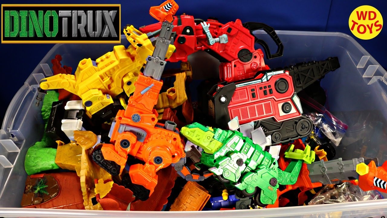 Новые гигантские окно Dinotrux удивление игрушки Dreamworks вымирать грузовики анбоксинг