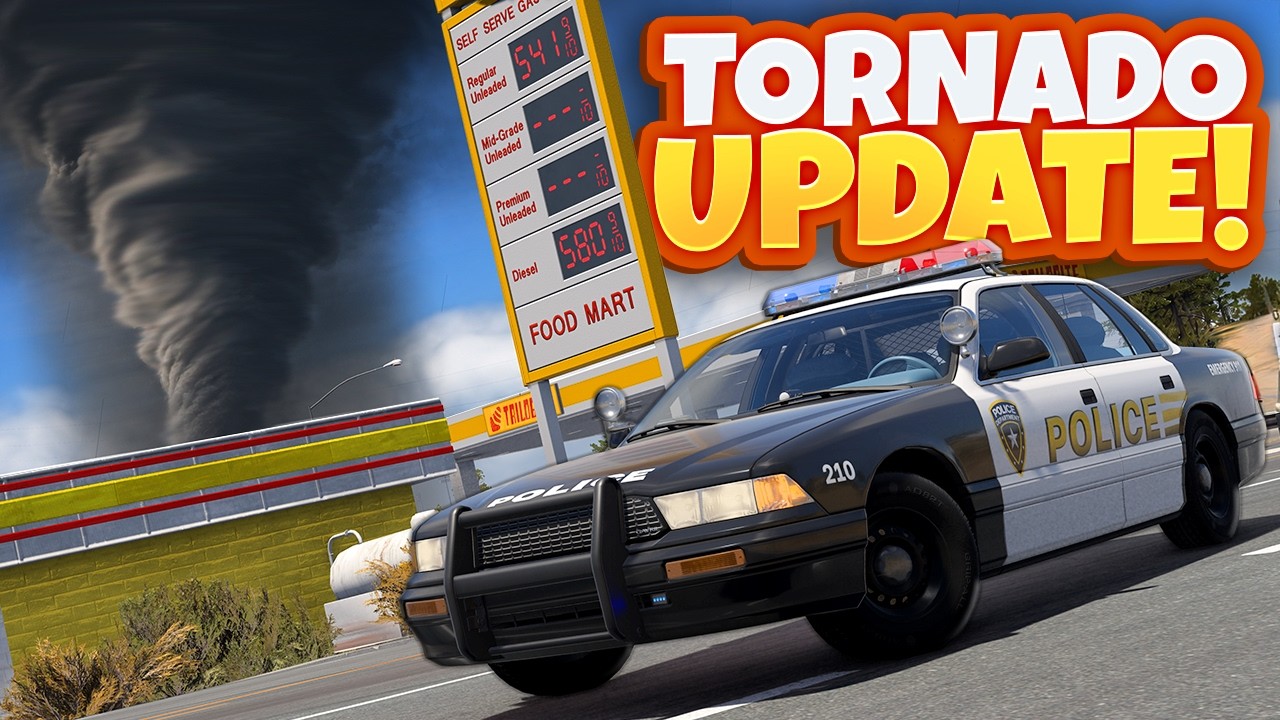 BeamNG Drive 0.39 Made This Tornado Mod Even Better!