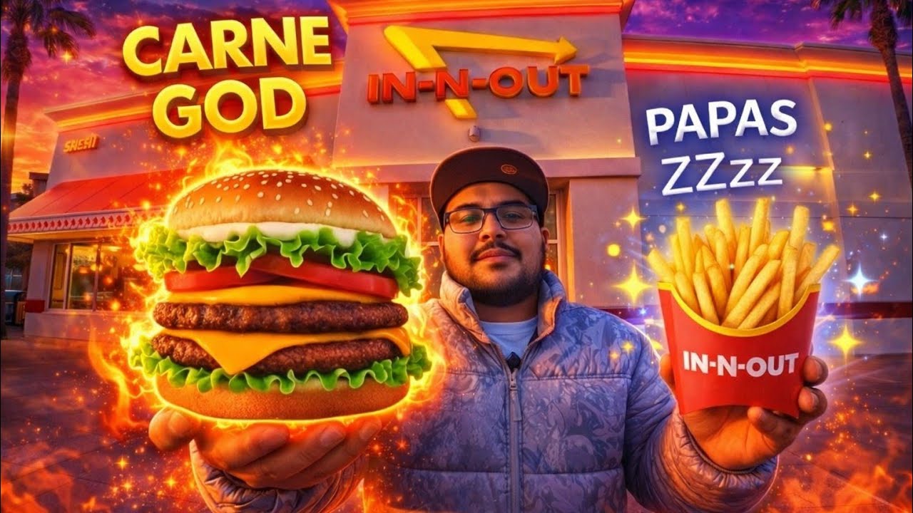 Probé In-N-Out por primera vez… ¿de verdad es tan bueno? 🍔