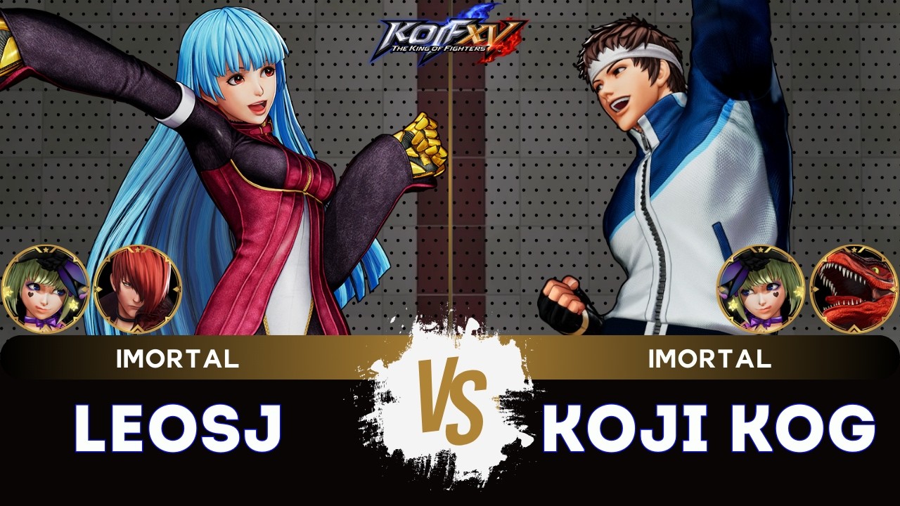 KOF XV ▰ LEOSJ (Kula/Iori/Sylvie) 🆚 KOJI KOG (Sylvie/Shingo/Dino) 🎞️Replay Match - 2/26