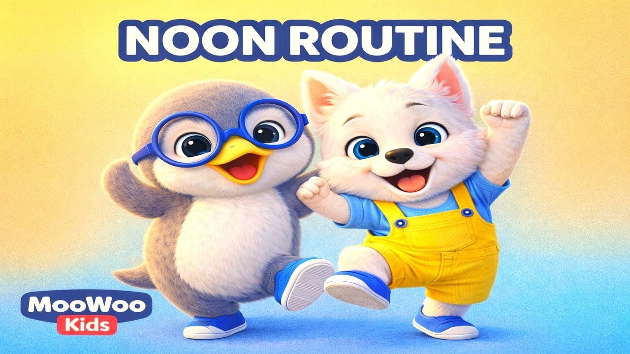 Fun Songs & Routine for Toddlers | Eat, Play & Rest | MooWoo Kids