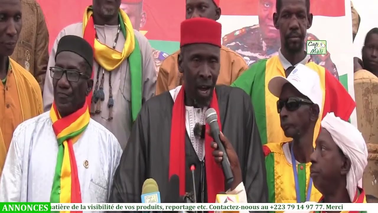 Messages des Sages de Ségou porte parole Gaoussou Sidicki Minta Imam MAHMOUD DICKO, LA FRANCE ALGERI