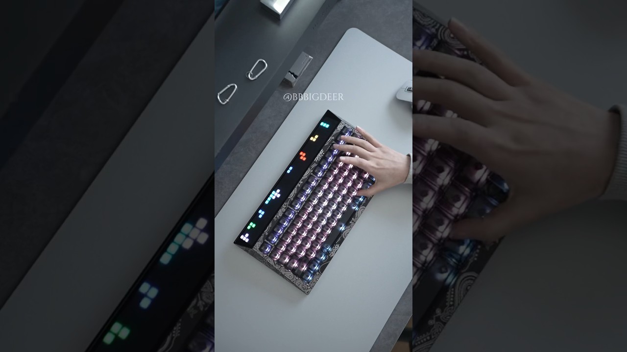 This should be my favorite keyboard this year！#angrymiao #bdesktop #keyboard #unboxing #desksetup