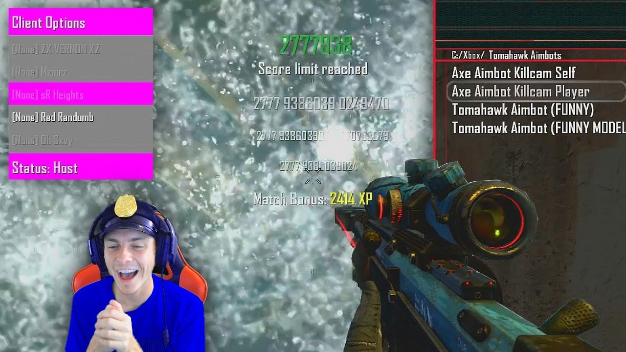 HACKERS HIT AIMBOT TRICKSHOTS ON MY ACCOUNT!