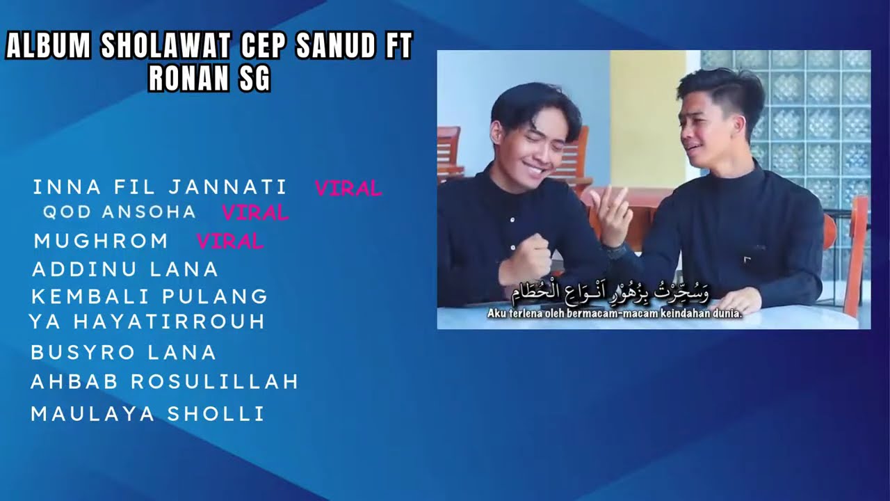 TERBARU ‼️FULL ALBUM SHOLAWAT ‼️ CEP SANUD FT RONAN SAIFUL GOBAN