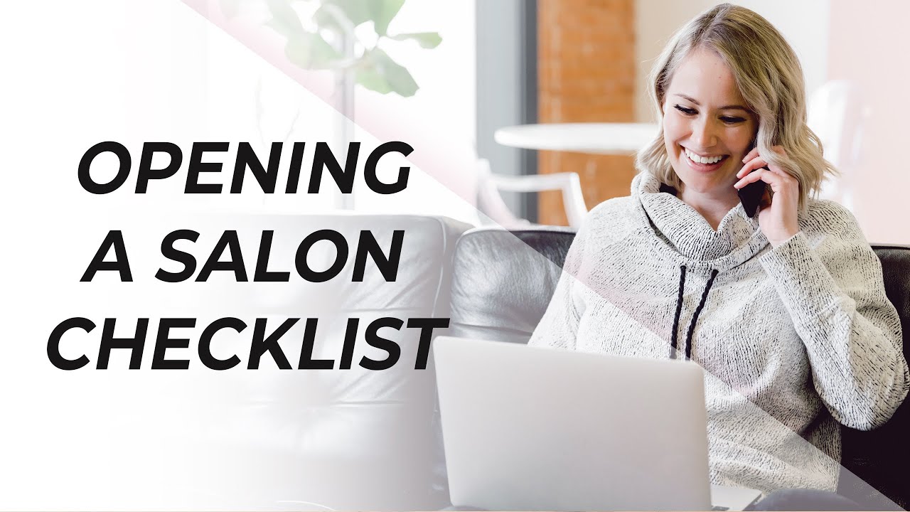Salon marketing checklist for opening your first hair or beauty salon