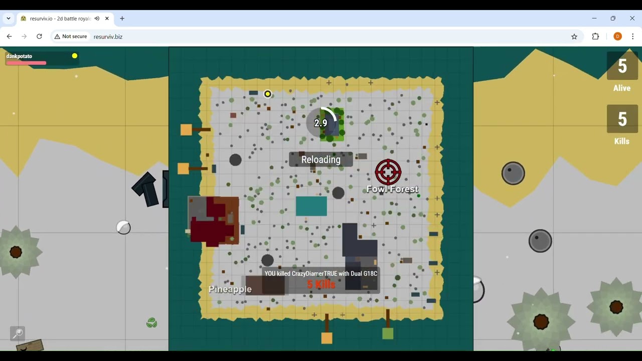 Is this combo the new META in surviv.io deathmatch? | resurviv.biz