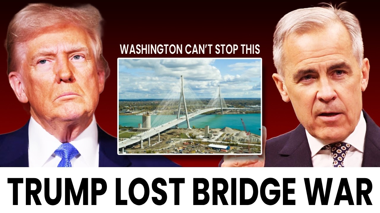 Trump STUNNED As Carney Says NO — U.S. Has No Control Over $6.4B Trade Bridge