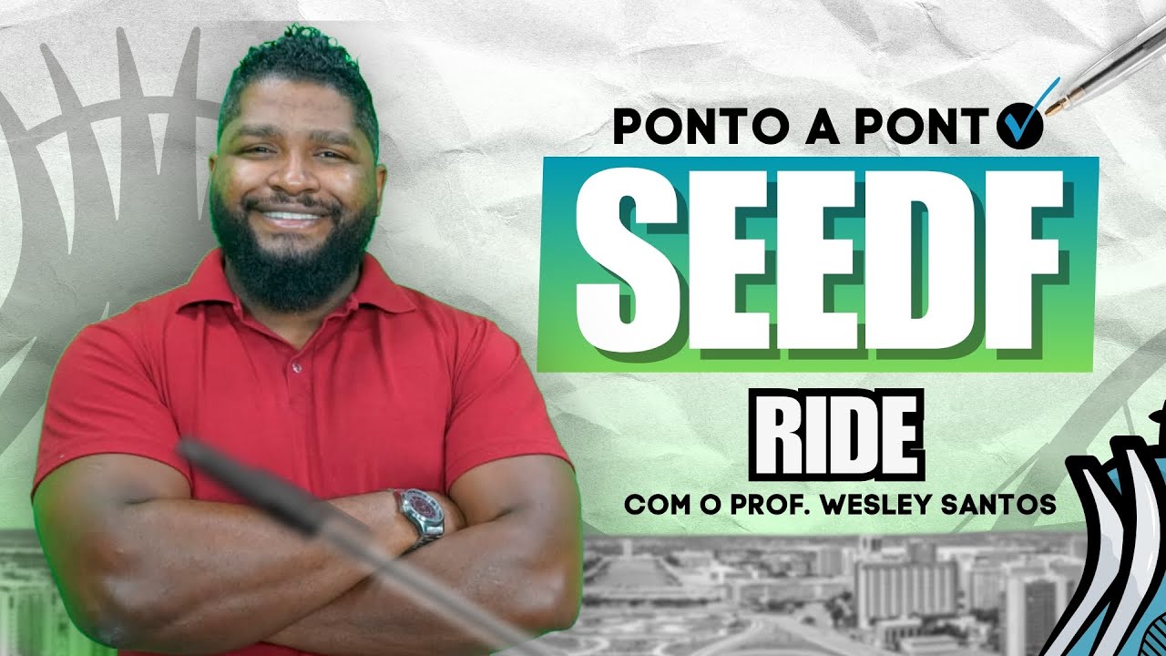 Ponto a Ponto - SEEDF - RIDE | Pedagogia para Concurso