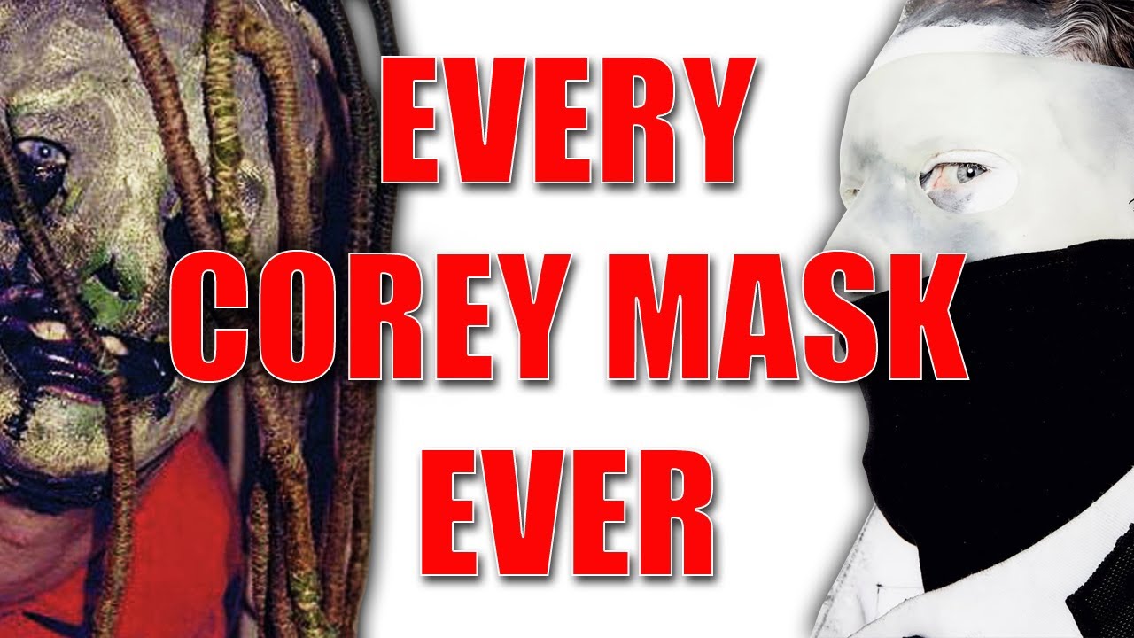 EVERY COREY TAYLOR SLIPKNOT MASK EVER! DEFINITIVE SLIPKNOT MASK HISTORY!