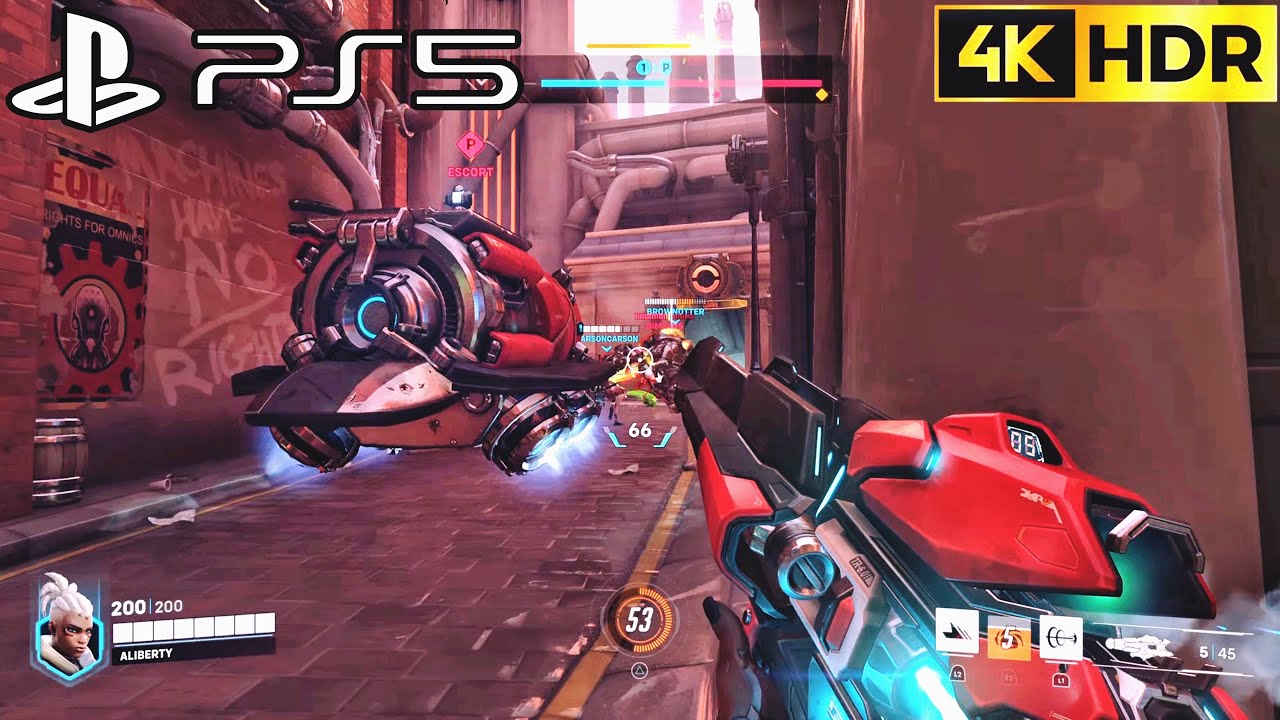 Overwatch 2 : Multiplayer Gameplay PS5 | 4K (No Commentary)