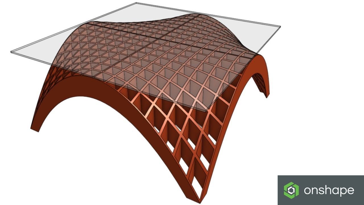 Modeling a Table from a Surface (No Sketch!) with Onshape's Reapply Feature