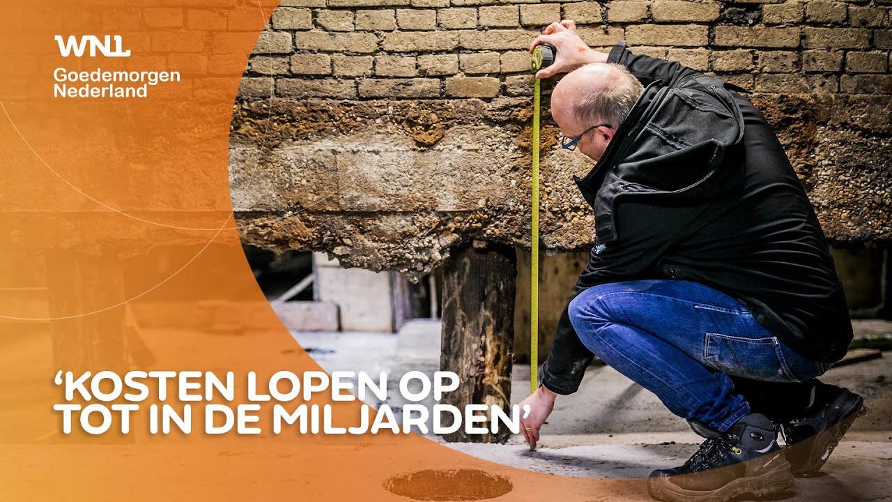 Half Nederland verzakt en de kosten die erdoor ontstaan lopen op tot in de miljarden
