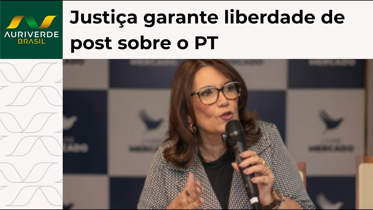 Desembargador mantém publicação de Bia Kicis com trocadilho sobre o PT