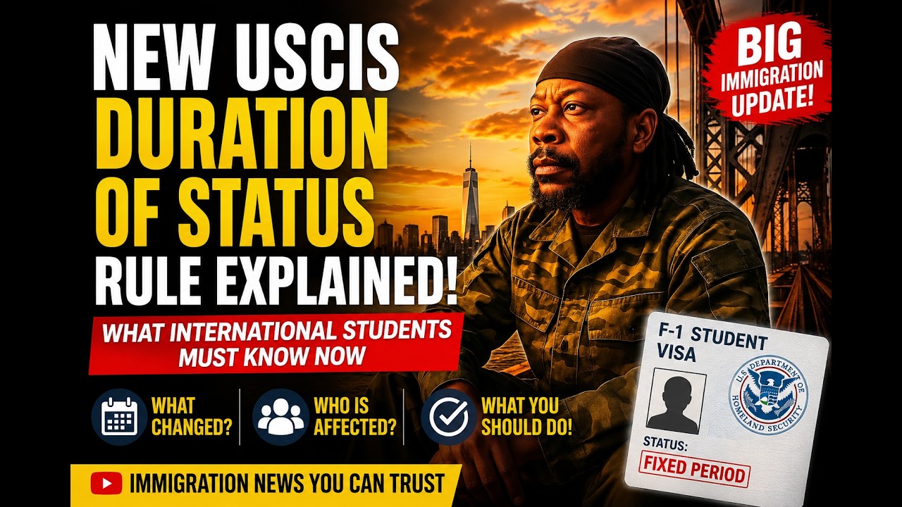 International Students Beware! USCIS Duration of Status Rule Explained.