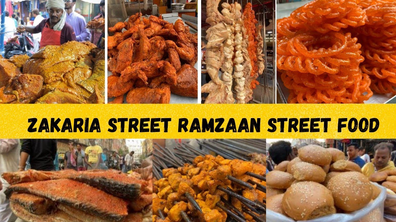 Zakaria Street Ramzaan food tour | Calcutta street food | 