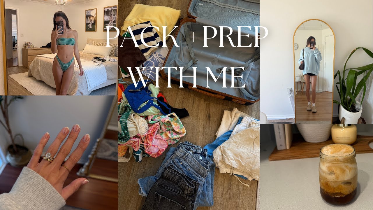 PACK + PREP WITH ME FOR AN EASTERN CARIBBEAN CRUISE