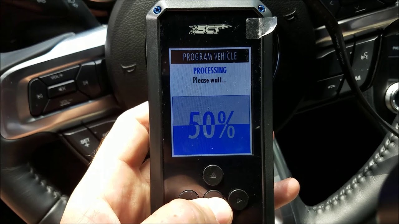 Руководство по настройке SCT BDX для Mustang GT 2018+