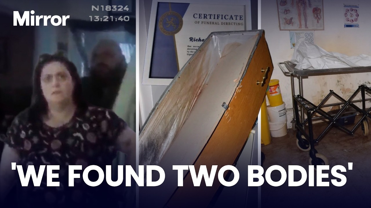'Vile' funeral duo who left loved ones to ROT in leaky unrefrigerated room for weeks are JAILED