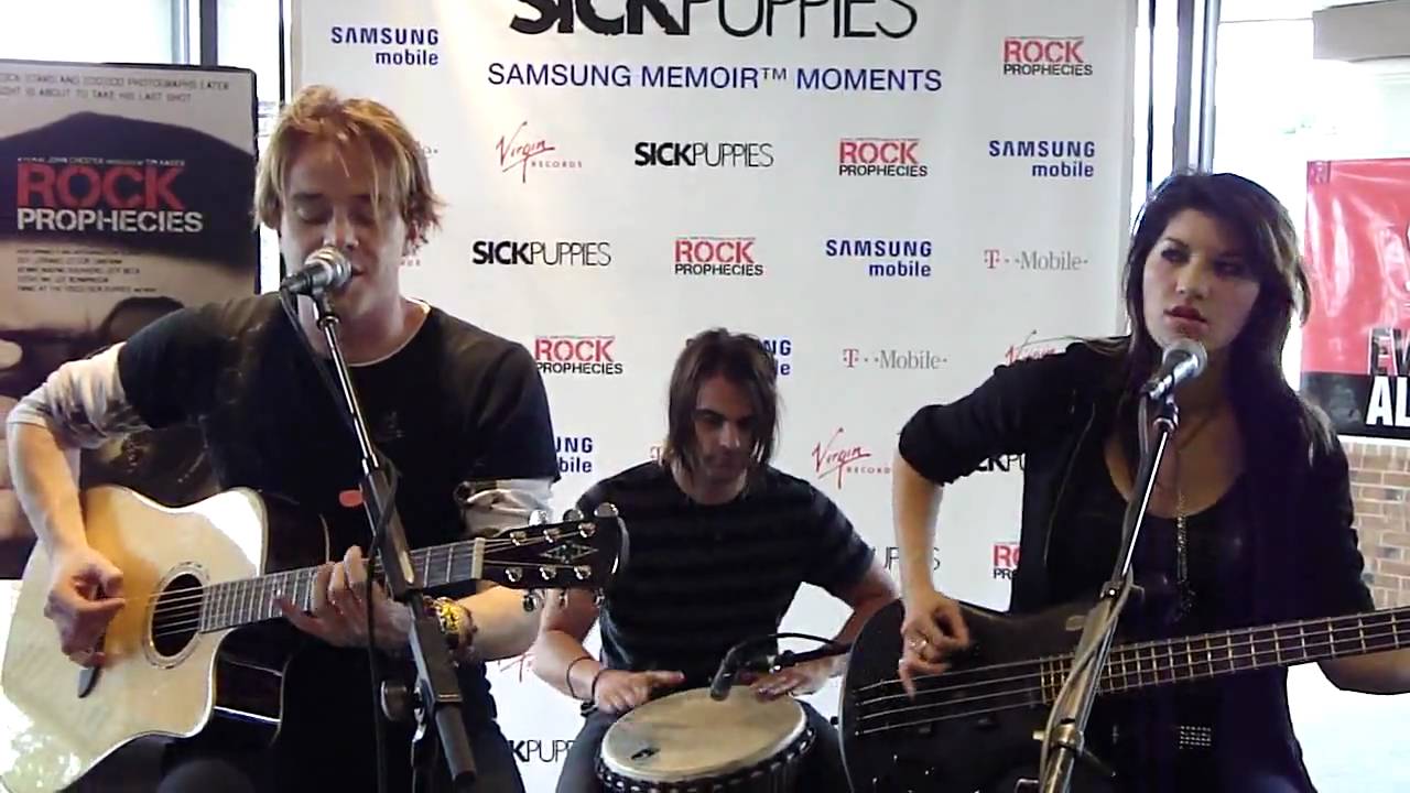 Sick Puppies - You're Going Down (Live Acoustic) 8-19-09