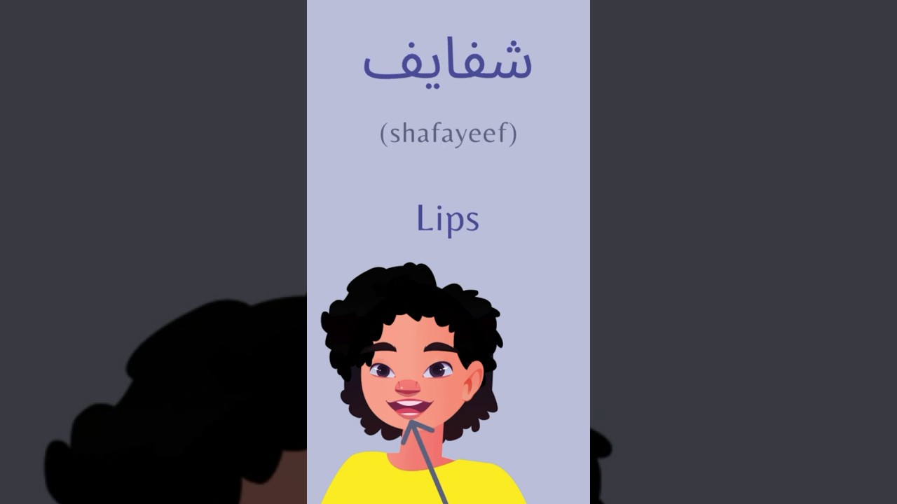Body parts in Levantine Arabic 🦷👅👄 #levantinearabic #learnarabic #arabiclanguagelearning