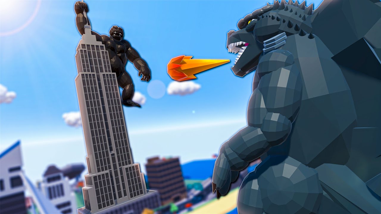 GODZILLA VS KING KONG NO TINY TOWN VR