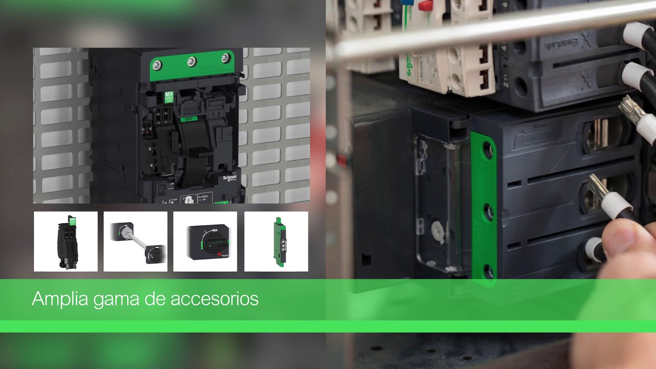 Nuevos disyuntores de motor TeSys GV4 de Schneider Electric