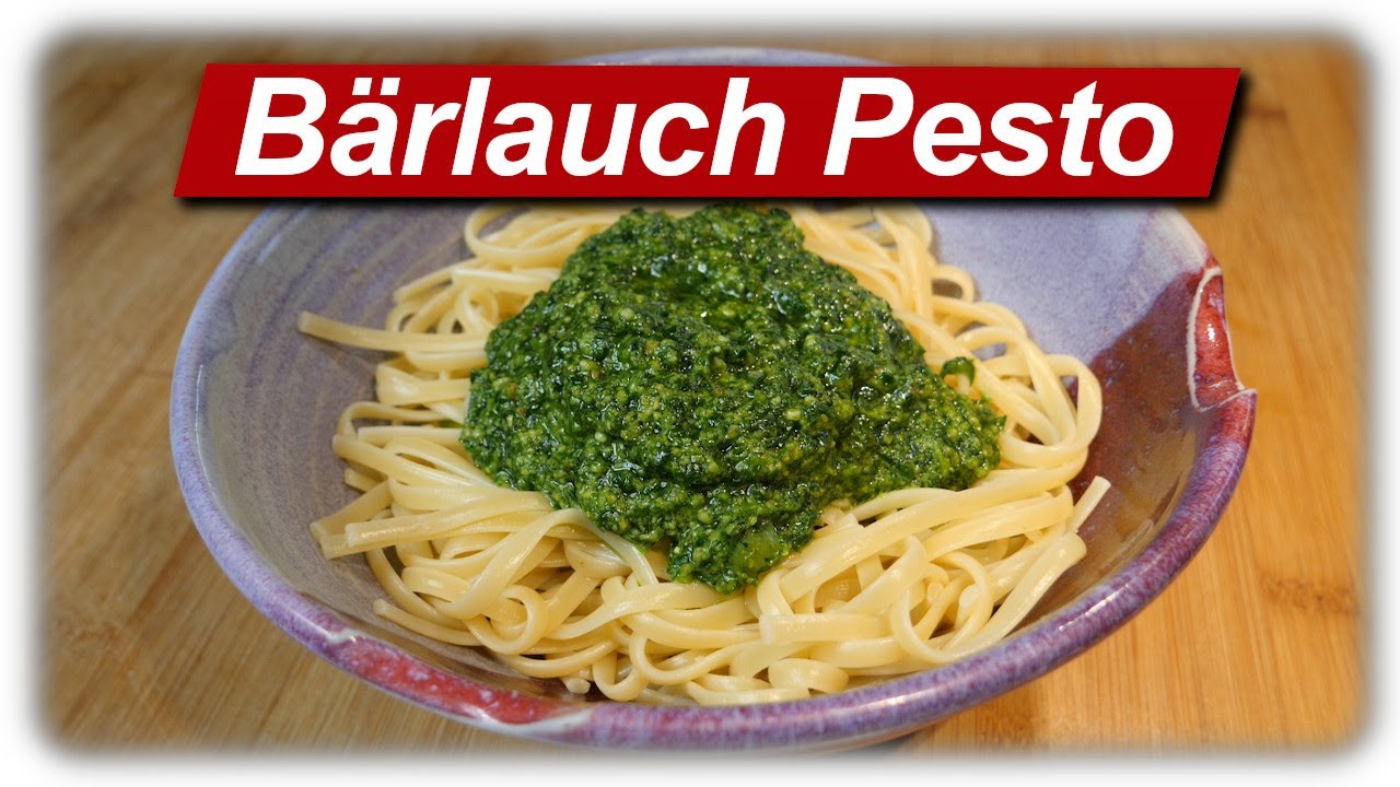 BESTES BÄRLAUCH PESTO Rezept | Bärlauch sammeln im Wald und verarbeiten