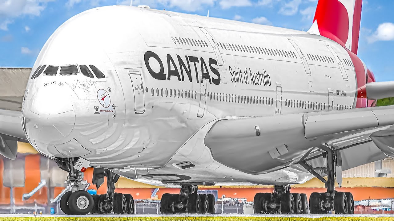✈️ 100 AIRPLANE TAKEOFFS & LANDINGS 🇦🇺 Melbourne Airport Plane Spotting AUSTRALIA [MEL/YMML]