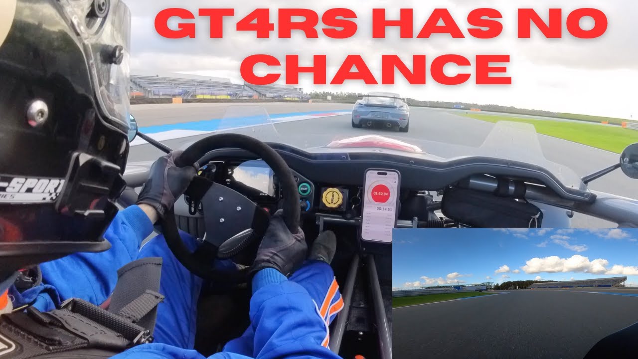 TT circuit Assen: 425HP Ariel Atom 4 shredding GT4RS and Yaris GR. 1.51.04