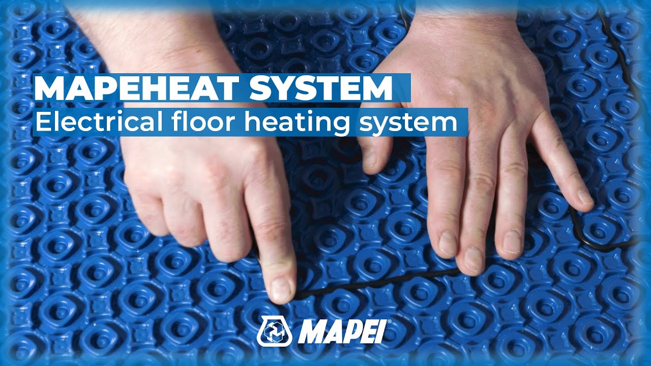 Electrical Floor Heating System made easy | Mapeheat System | Tutorial