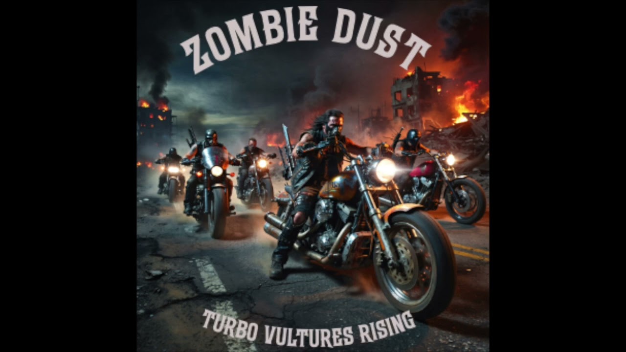 Zombie Dust - Turbo Vultures Rising (AI Generated Speed Punk/Metal Album)