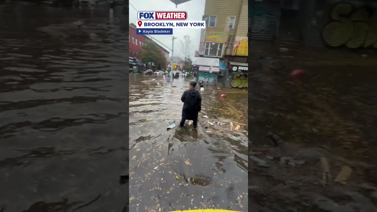 Flash Flooding Submerges Streets And Subways In New York City