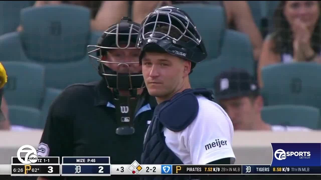 Tigers catcher Dillon Dingler named AL Gold Glove finalist