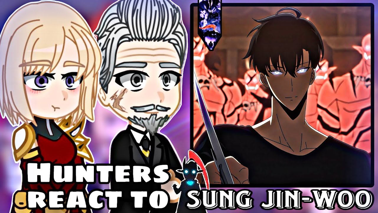 Hunters react to Sung Jin Woo | SEASON 2 |‼️PUT ON 2X SPEED‼️| Solo Leveling | GACHA REACT