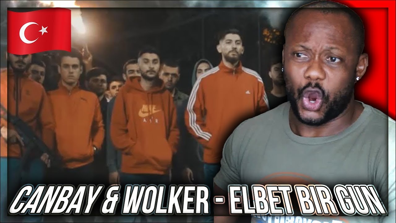 Canbay & Wolker - Elbet Bir Gün (Official Video) TURKISH RAP MUSIC REACTION!!!