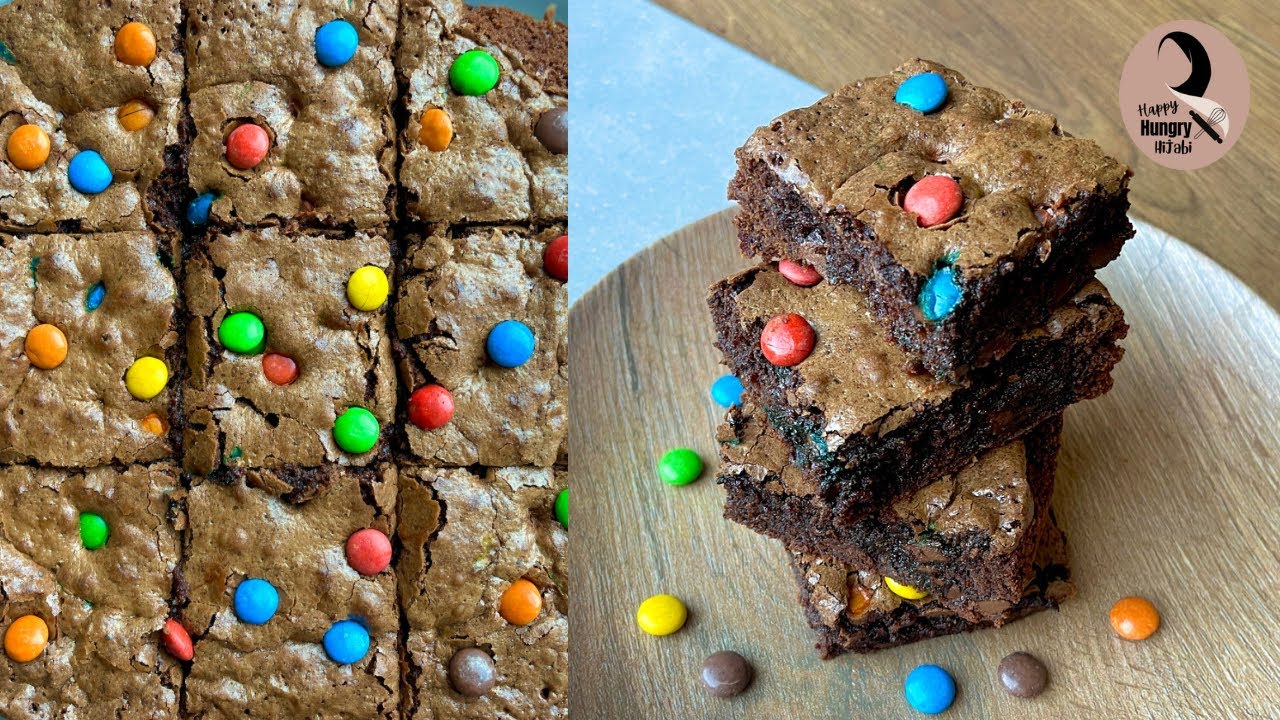 These Fudgy M&M Brownies are Perfect! Don't Miss Out!