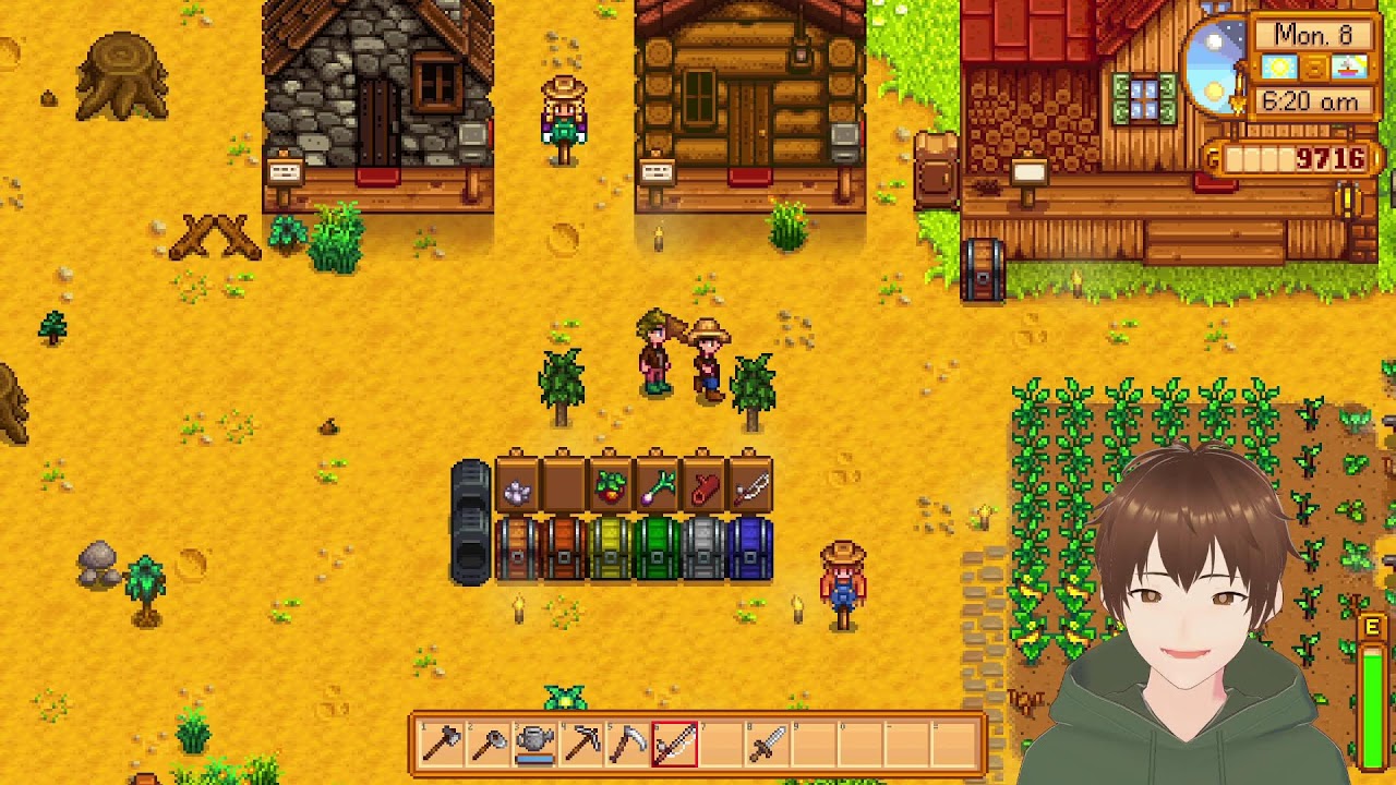 farming in another world | Stardew Valley