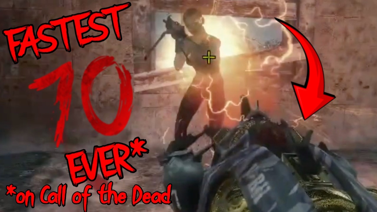 WORLD RECORD: Fastest Round 70 on Call of the Dead in 5:50:38 - 2 Player w/ @Thezombieguru3565